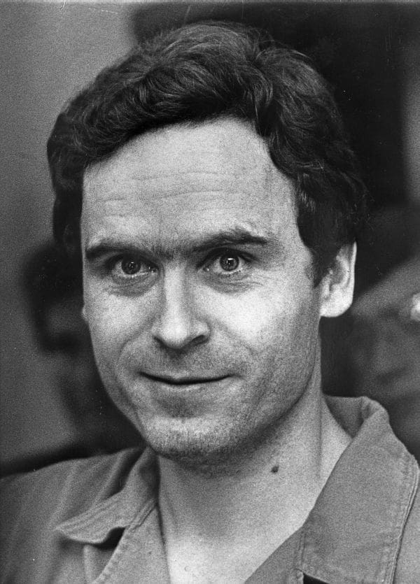 Ted Bundy posing for the camera