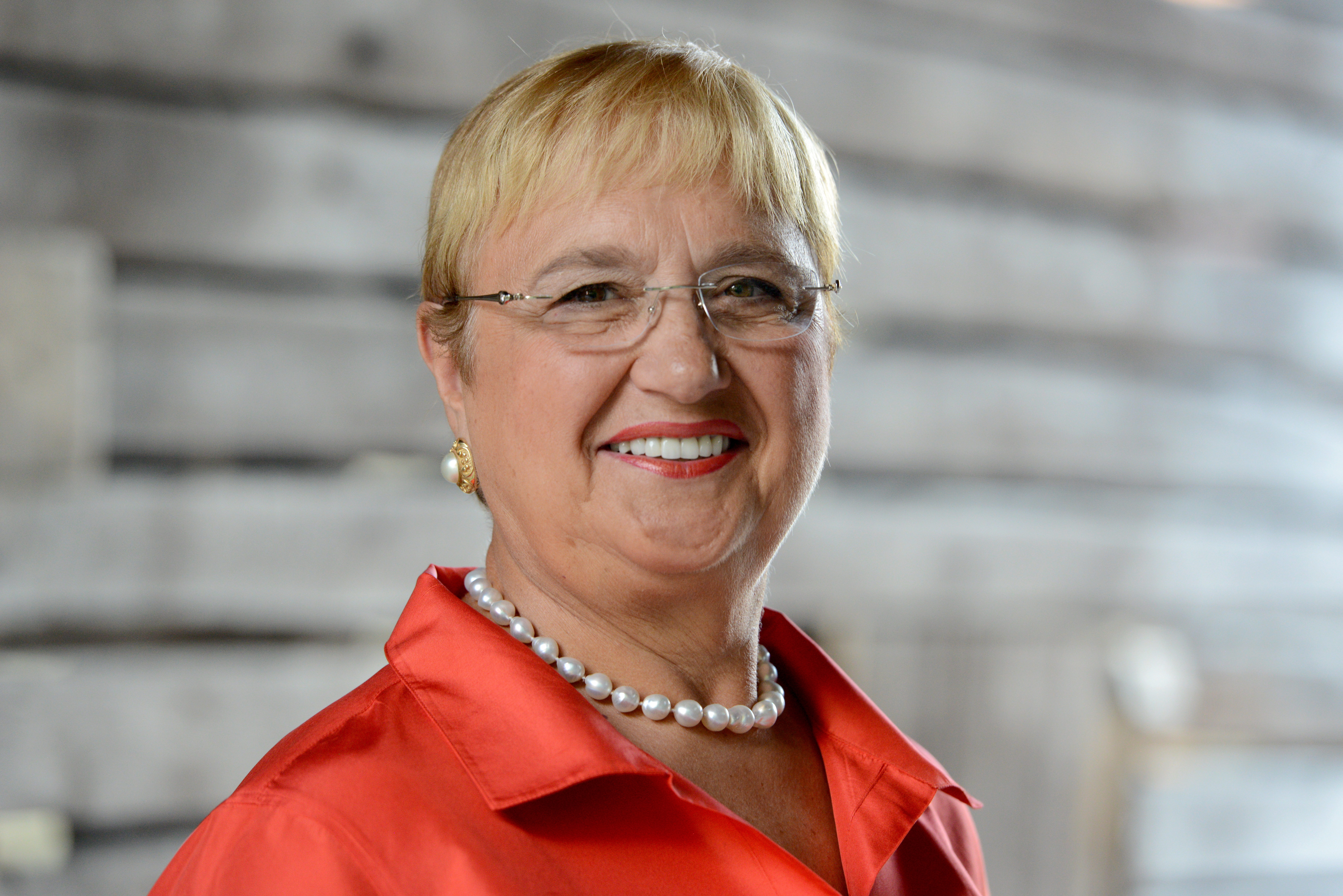 Lidia Bastianich facing the camera