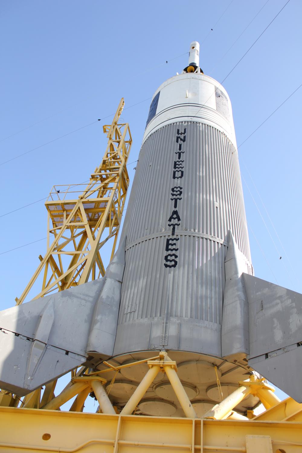 Picture of a united states rocket