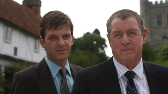 Midsomer Murders show image with the two male lead characters  image