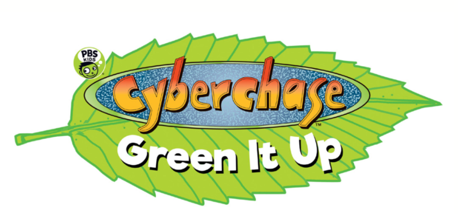 green it up cyberchase logo