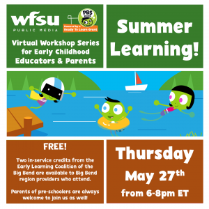 Summer Learning! Virtual Workshop for Early Childhood Educators and Parents