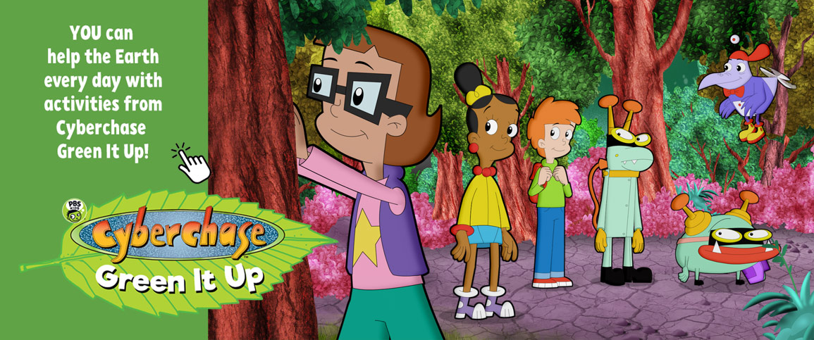 cyberchase green it up
