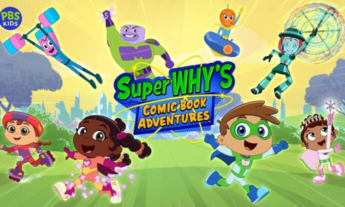 super why characters in a comic book setting