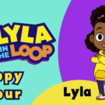 Lyla in the loop promotional banner for Appy Hour video.