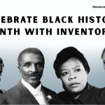 Two monochromatic black men and two monochromatic black women stare forward.