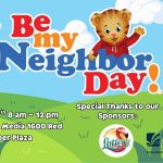 A cartoon tiger in a hoodie waves.