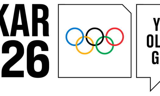 The Olympic seal is nestled between the words "DAKAR 2026 and "Youth Olympic Games"