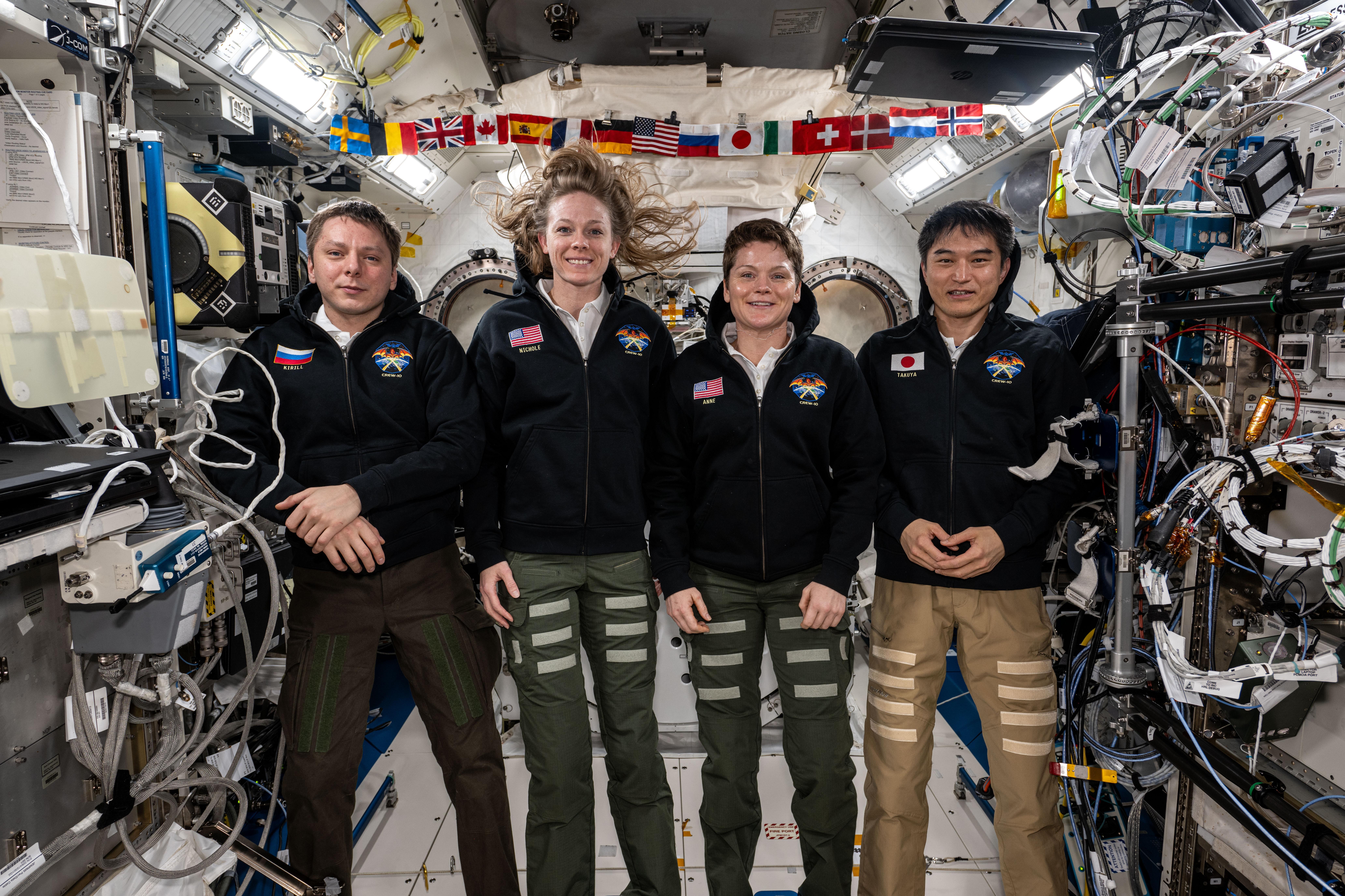 From left, NASA