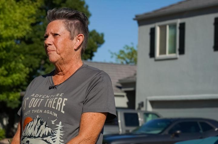 Kristin Schwiermann has lived in this home in Washington, Utah, for 16 years. She says she has known the Robinson family for 