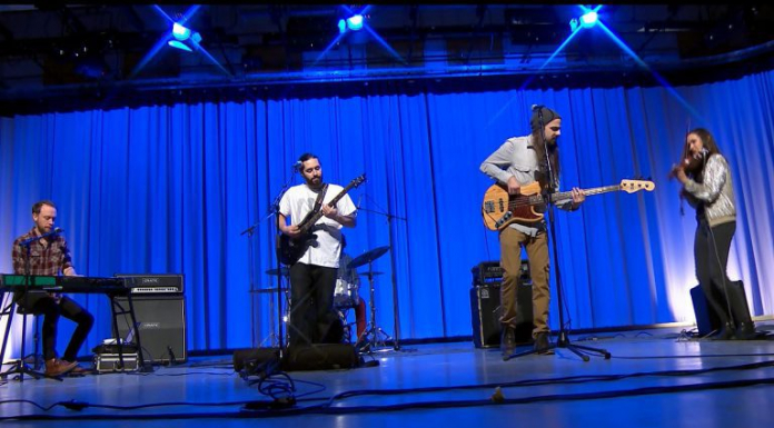 Wolf and Witness | Drifting People on a stage