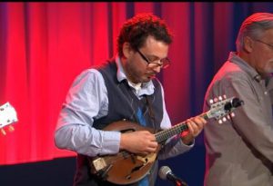 Belle and the Band: Say a Prayer for Me Man plays instrument on stage