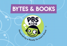 WFSU’s Bytes & Books Program Stimulates Young Minds byes and books with pbs kids green logo