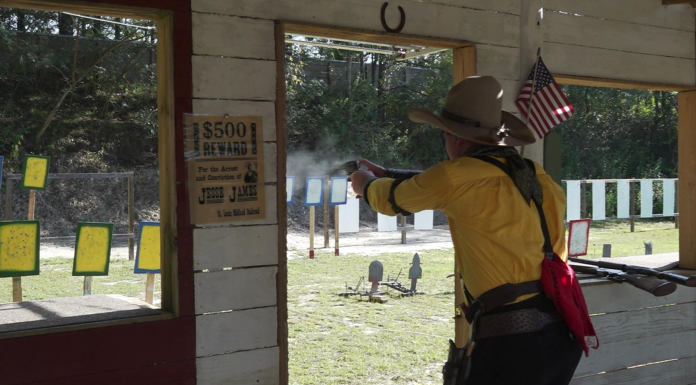 Local Routes – Episode 405 Man dressed like cowboy shoots at target