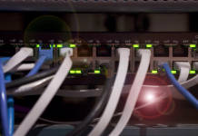 Local Routes: Talking About Tech – Episode 408 Server with cords and lights