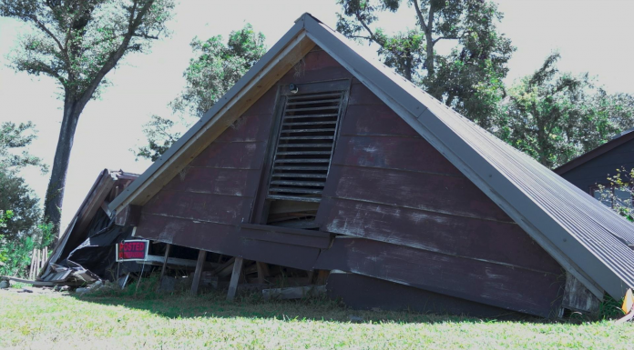 The Forgotten County: How Michael Remains In Greenwood A house with trees in the back yard