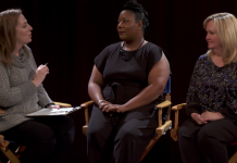 The Conversation Continues about BTS Retro Local Gina Jordan et al. sitting in chairs