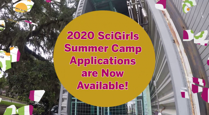 Applications Now Available for SciGirls 2020 Summer Camps A close up of a sign