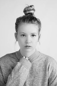 A person posing for the camera