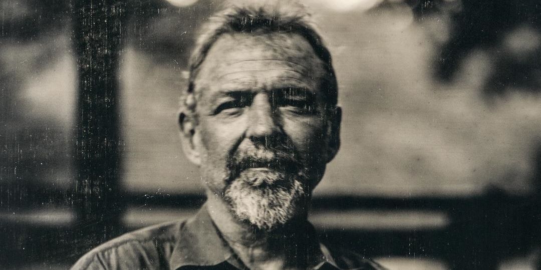 A man wearing glasses