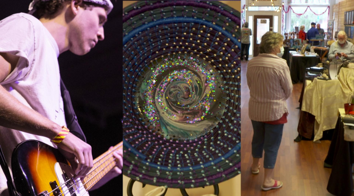 Local Routes –  Art in the Time of COVID (Episode 606) A man playing a guitar