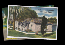 The History Behind The Cottages at Lake Ella A close up of a sign