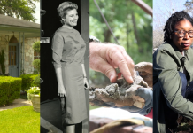 Local Routes: The Routes of History (Episode 608) A couple of people that are standing in the grass