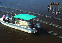 EcoAdventures for Earth Day (Episode 710) A small boat in a body of water