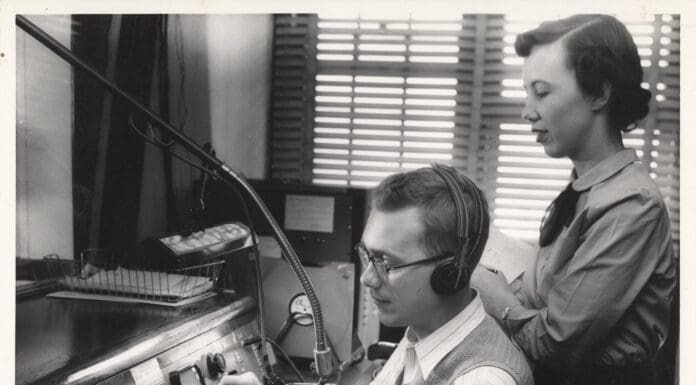 WFSU Radio Milestones A man sitting in front of a window