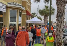 Operation Clean Sweep Cleans up in Panama City Community of Panama City help clean up beach together