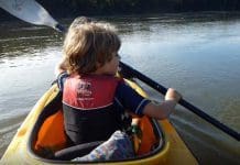 Kayaking the Apalachicola River with my 4-Year-Old Son