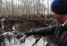 Local Routes – Episode 311 Man pointing to sinkhole in Florida