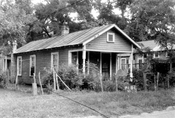 old photo of old house