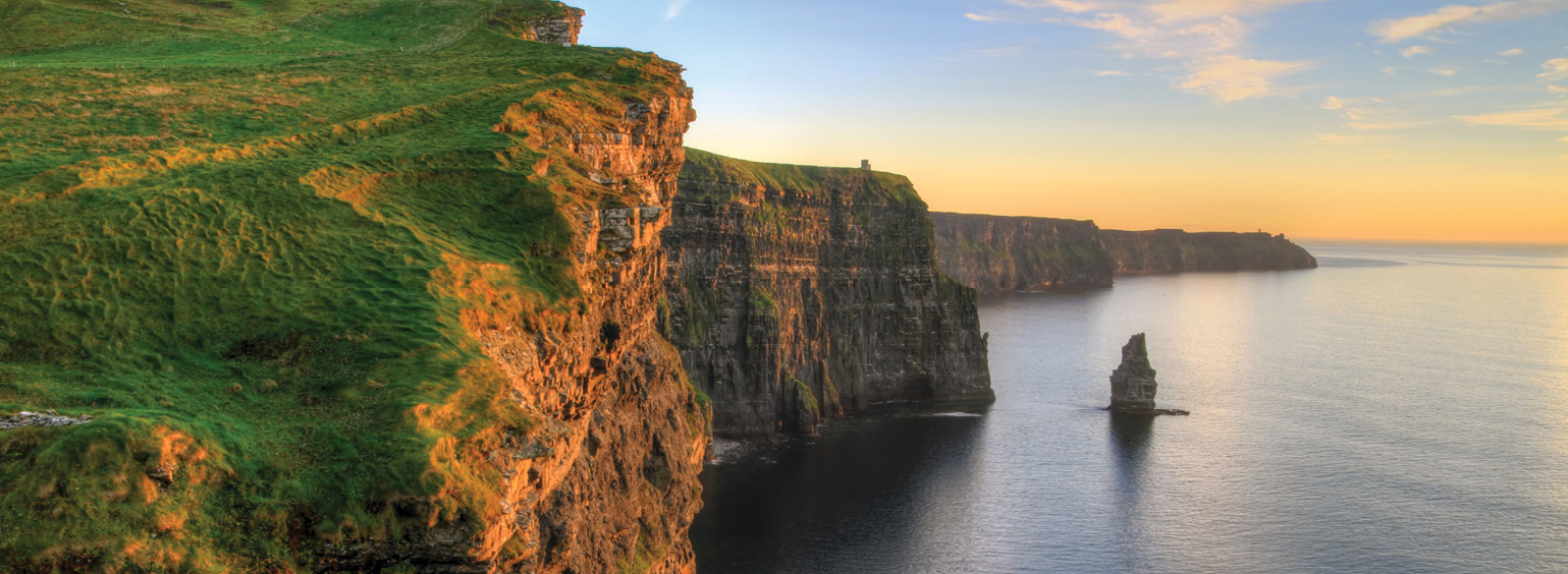 cliffs next to sea