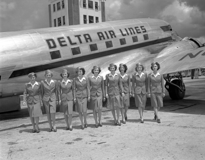 Delta stewardesses