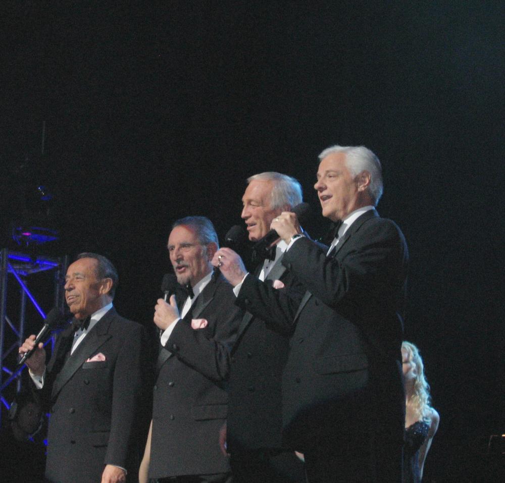 Men Singing on stage